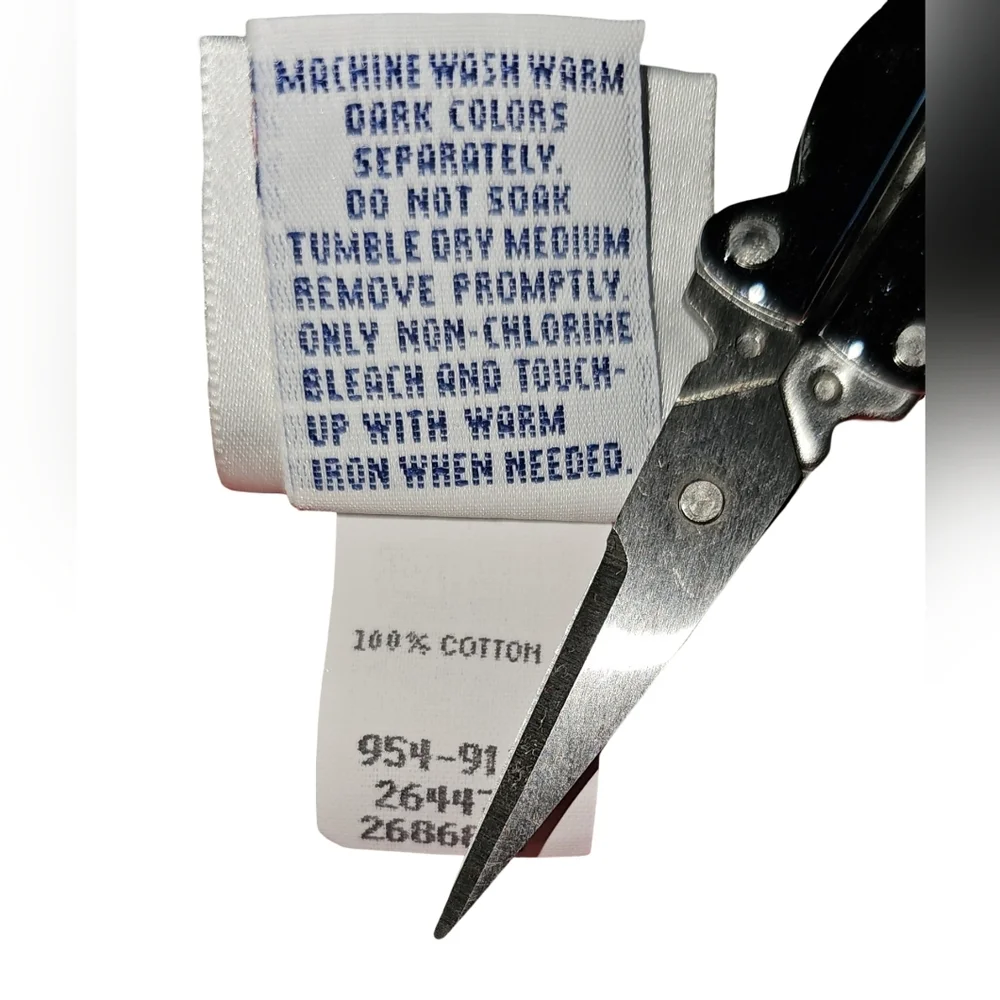 Vtg OshKosh B'gosh Red Gingham Wrap Dress Floral Embroidered USA Toddler Sz 2T - Picture 12 of 16